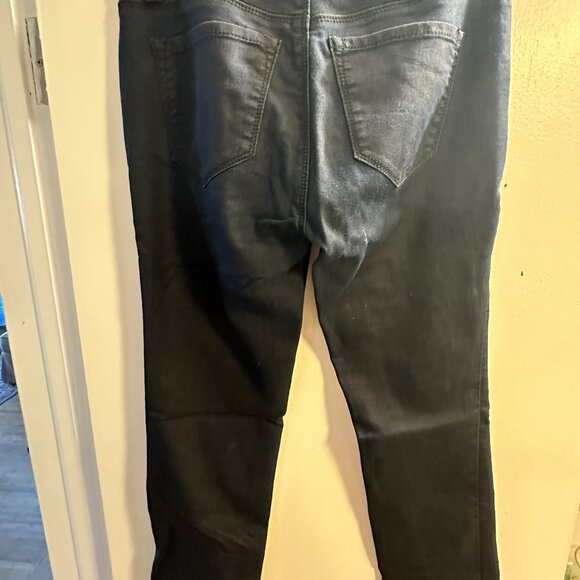 Ann Taylor Oil-Rubbed Skinny Jeans - Picture 3 of 3